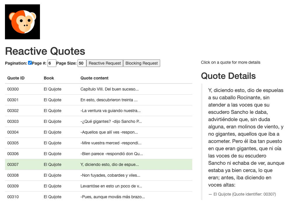 Angular Reactive App – Quotes